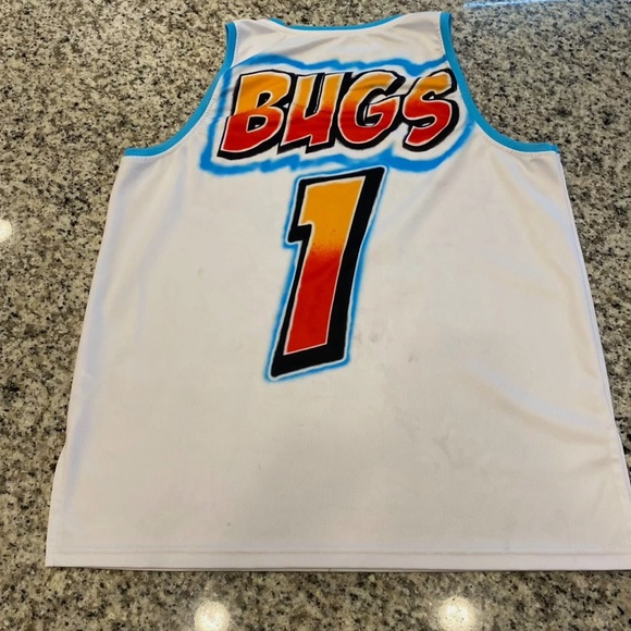 Space Jam basketball jersey tank top Dead Stock Vintage